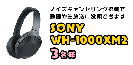 SONY WH-1000XM2
